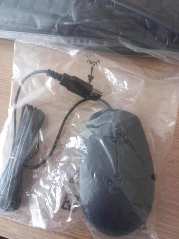 Kablolu Siyah Klavye ve Mouse Seti - Görsel 2