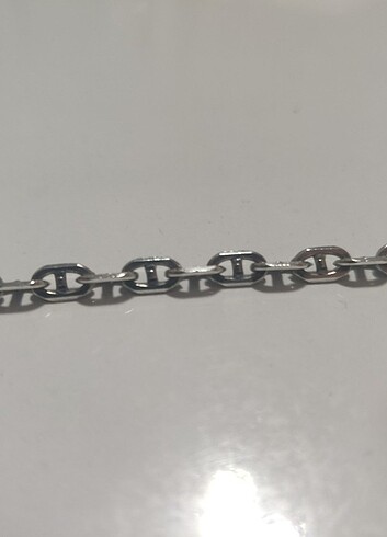 Gümüş zincir 60 cm