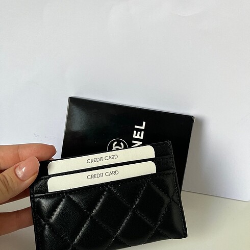 Chanel Chanel Siyah Cüzdan&Kartlık