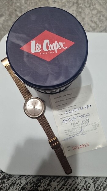 Lee cooper kol saati
