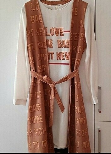 Bayan tunik ikili 
