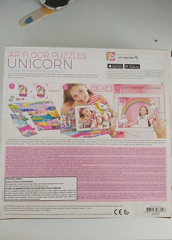  Beden Renk Unicorn puzzle 