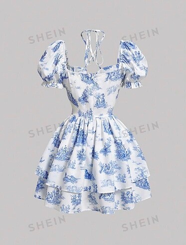 Sheinside Çiçekli elbise
