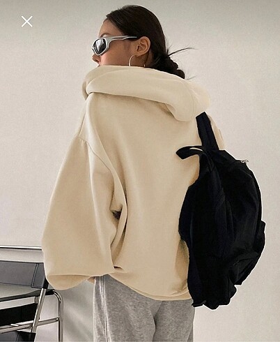 l Beden ten rengi Renk Krem rengi oversize hırka