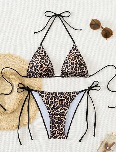 Leopar desen bikini
