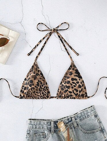 m Beden Leopar desen bikini