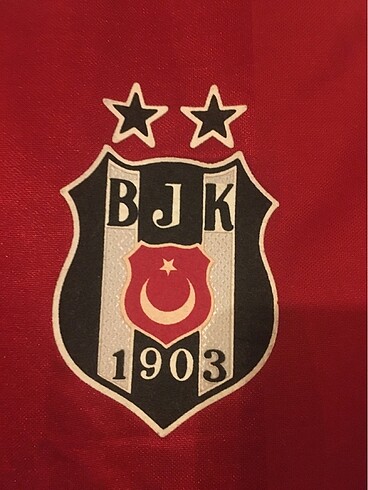 xs Beden kırmızı Renk Eski Beşiktaş forması orijinal