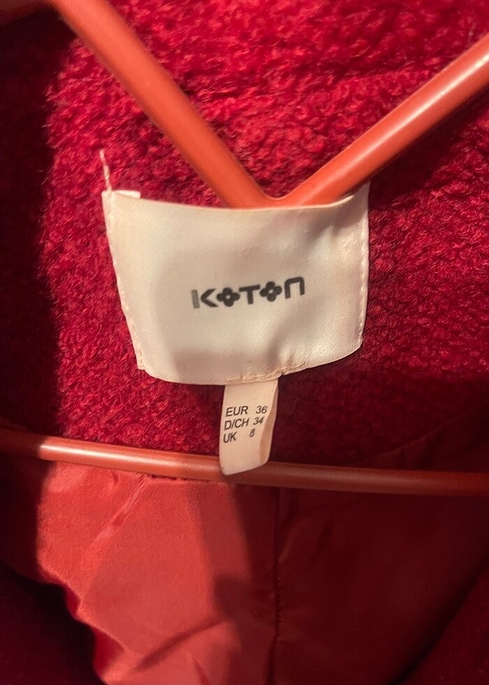 Koton bordo kase kaban - Görsel 3