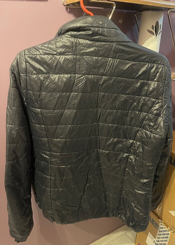 Loft siyah mont - Görsel 2