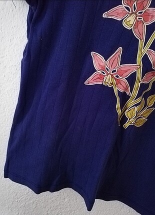 Vintage Love Bayan xs çiçekli vintage tişört