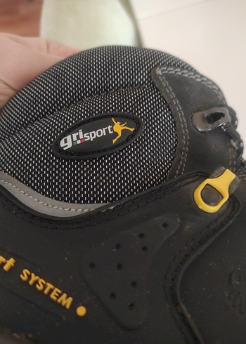 Grisport Siyah Gri Erkek Bağcıklı Biker Bot - Görsel 6