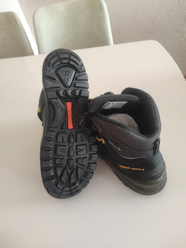 Grisport Siyah Gri Erkek Bağcıklı Biker Bot - Görsel 5