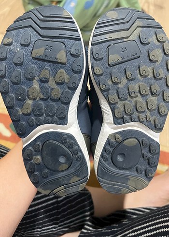 Erkek Çocuk Mavi Kaydırmaz Sneakers - Görsel 3