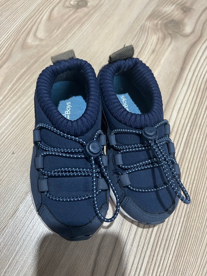 Erkek Çocuk Mavi Kaydırmaz Sneakers - Görsel 2