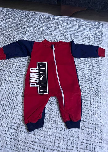 Gri Örgü Bebek Tulumu Kapüşonlu - Görsel 3