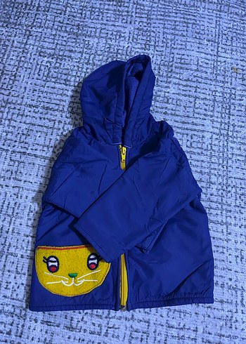 Gri Örgü Bebek Tulumu Kapüşonlu - Görsel 5