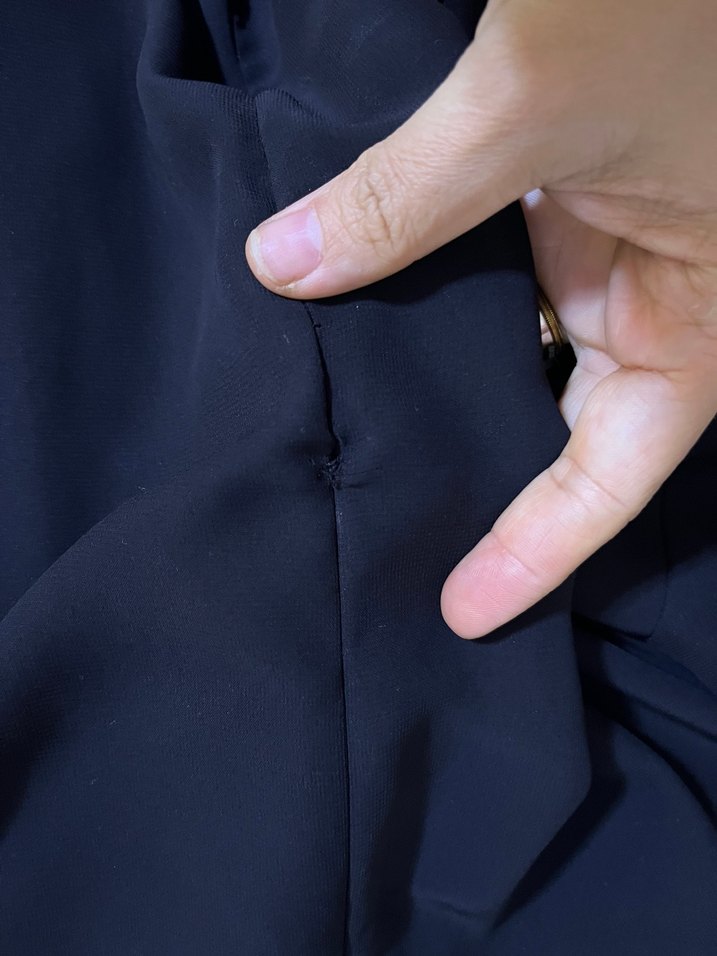 Siyah Uzun şıfon Kadın Elbise - Görsel 3