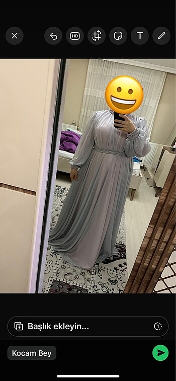 85 kıloda giyildi