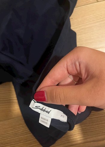 Diğer subdued sirti acik lacivert crop