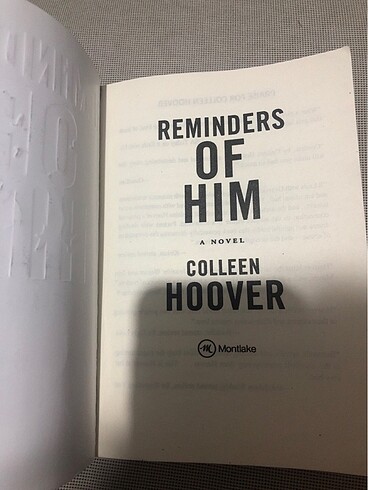  Beden Renk Reminders of him Colleen Hoover