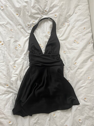 zara siyah mini elbise