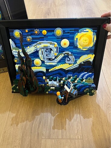 Beden van gogh starry night lego