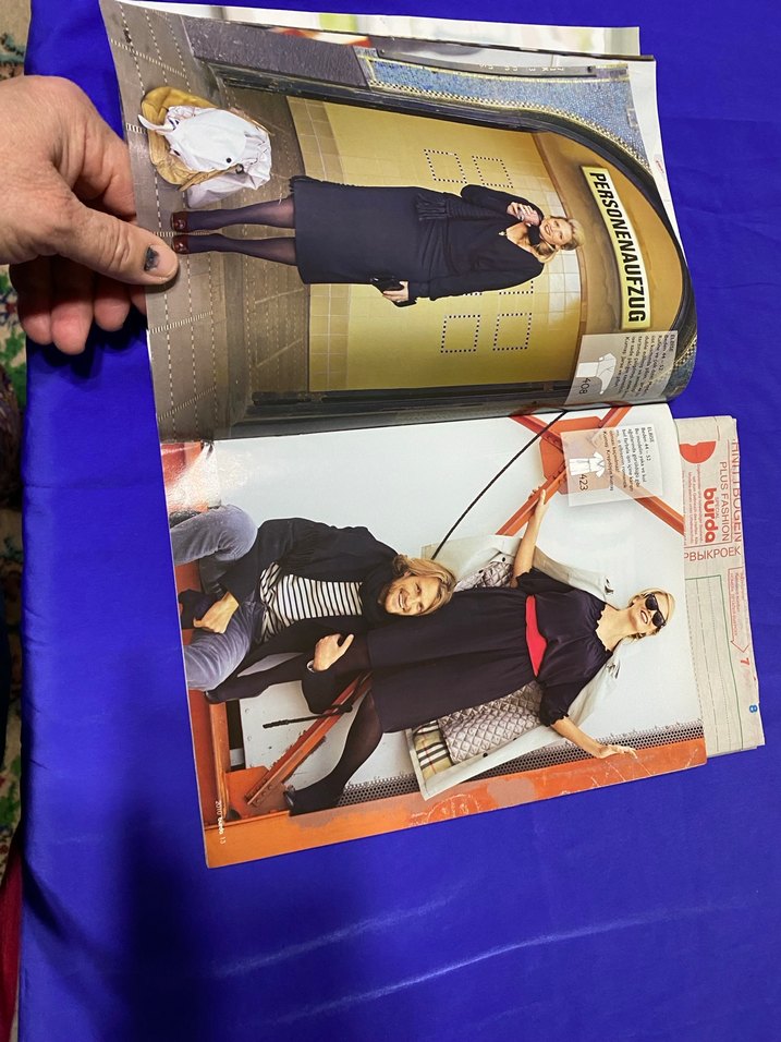 Burda Büyük Beden Moda Dergisi - Görsel 4