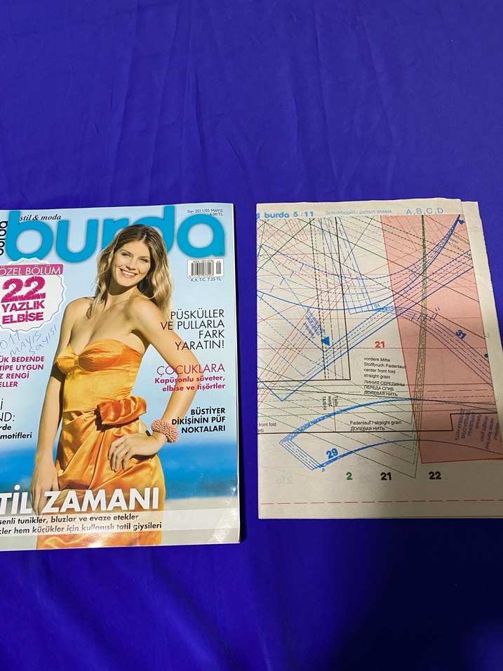 Burda Dergisi - Moda ve Kalıp Tasarımı - Görsel 5