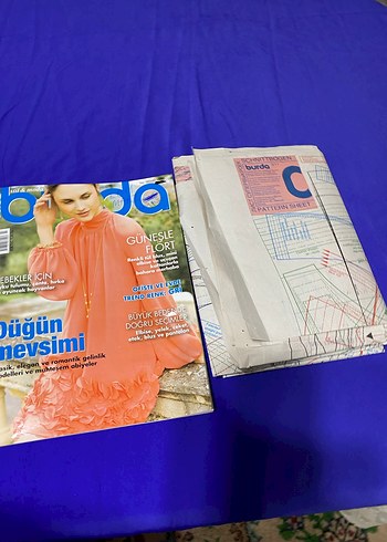 Burda Dergisi ve Kalıp Sayfaları - Görsel 13