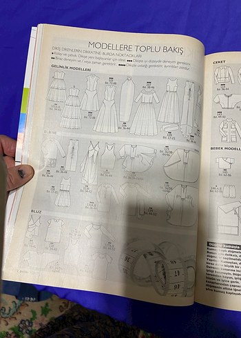 Burda Dergisi ve Kalıp Sayfaları - Görsel 10