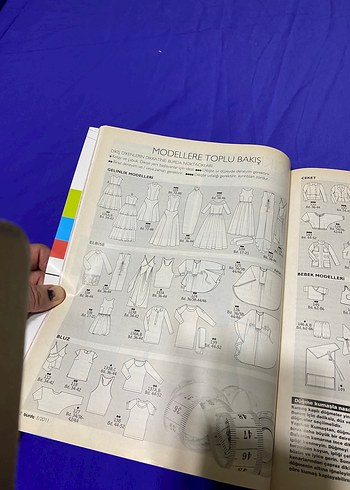 Burda Dergisi ve Kalıp Sayfaları - Görsel 5