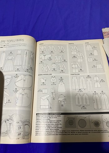 Burda Dergisi ve Kalıp Sayfaları - Görsel 6