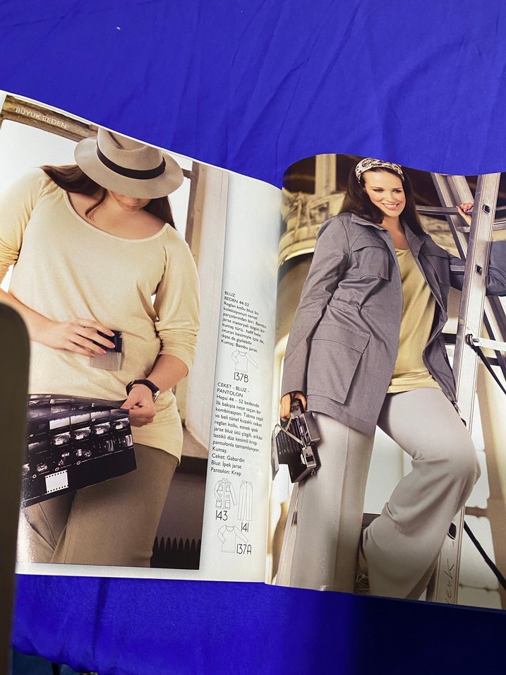 Burda Dergisi ve Kalıp Sayfaları - Görsel 3