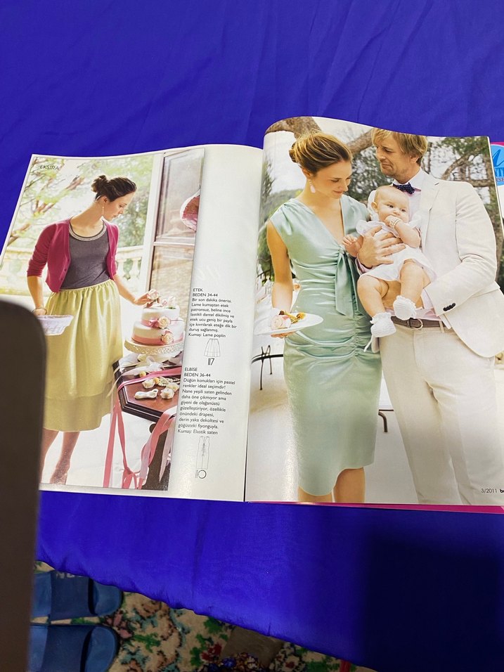 Burda Dergisi ve Kalıp Sayfaları - Görsel 2