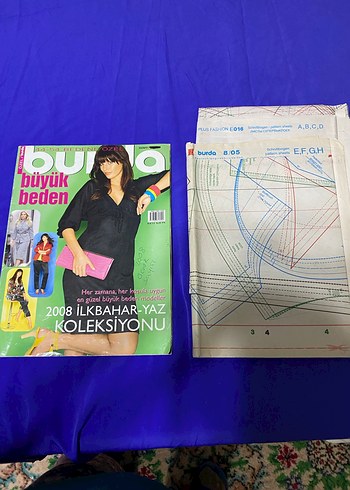 2008 İlkbahar-Yaz Burda Büyük Beden Dergisi - Görsel 6