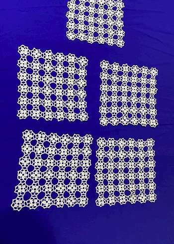 El Yapımı Dantel Peçetelik Seti - Görsel 6