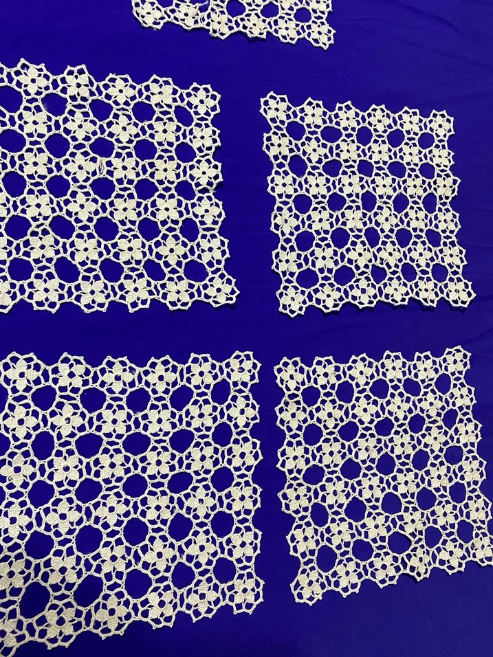 El Yapımı Dantel Peçetelik Seti - Görsel 4
