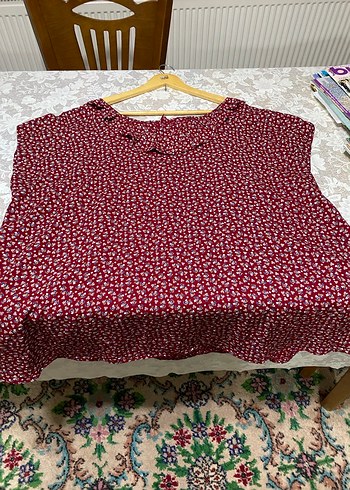 Bordo Midi tunik - Görsel 5