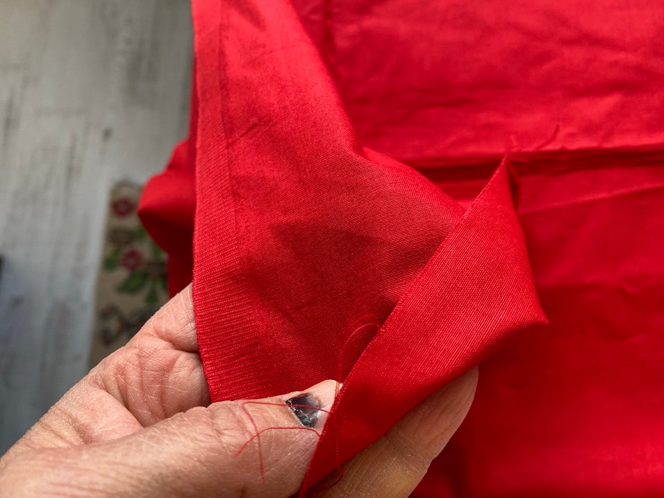 %100 pamuklu parça245x110 cm - Görsel 2