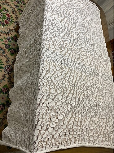 140x130 cm dantel kumaş