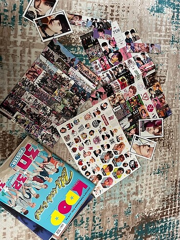 Diğer kpop bts dergi sticker