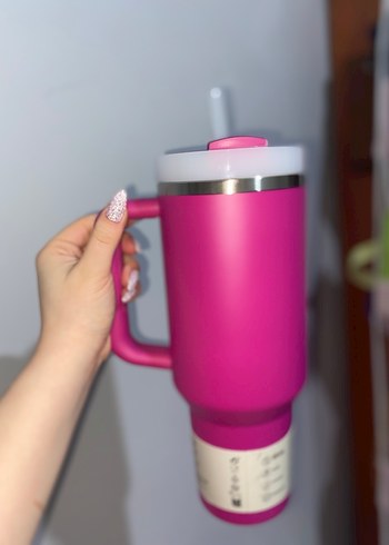 Stanley Pembe Termoslu Bardak - Görsel 2