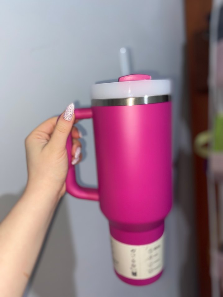 Stanley Pembe Termoslu Bardak - Görsel 2