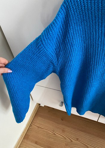 Mavi boğazlı kazak - Görsel 3