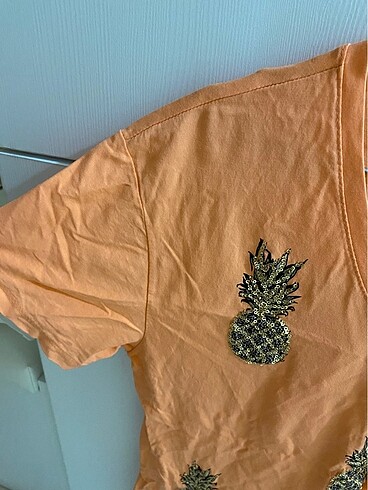 40 Beden Pullu ananas tişört