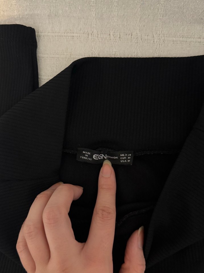 Likralı Fitilli Tayt - Görsel 2