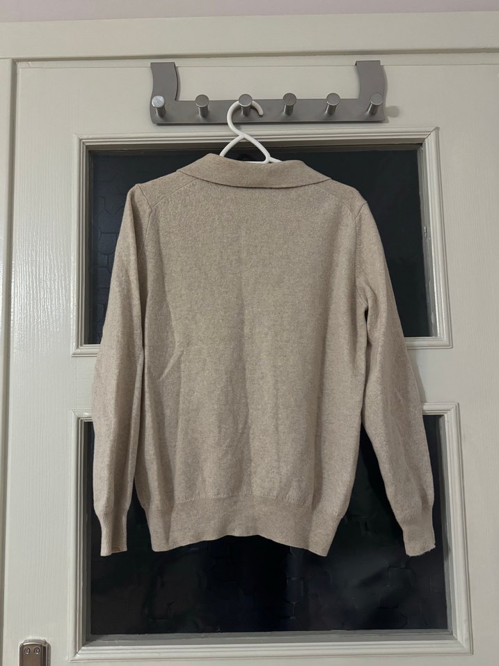 Çift Karaca Bej Yün Kazak - Görsel 4