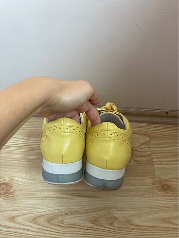 37 Beden Bambi Sarı Sneaker/Günlük Ayakkabı