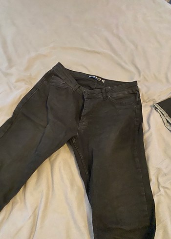 Siyah Dar Kesim Kot Pantolon