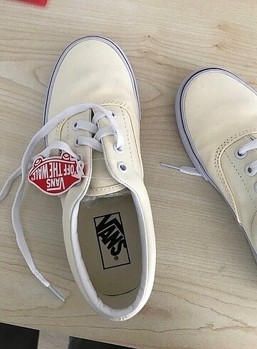 37,5 Beden Vans bej ayakkabı